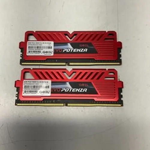 GeIL EVO POTENZA 4GB x2 8GB SET DDR4 2400MHz Desktop Memory RAM Red