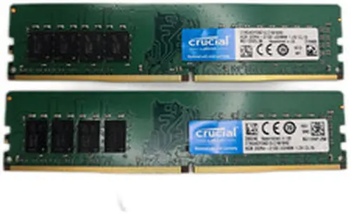 CRUCIAL 16GB 2x8GB DDR4-2133 UDIMM DESKTOP RAM PC4-17000 288Pin (2x8GB)