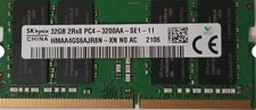 Genuine SK Hynix 32GB HMAA4GS6AJR8N-XN DDR4 2Rx8 3200Mhz SODIMM Laptop Memory