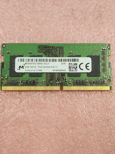 SAMSUNG/HYNIX/MICRON/KINGSTON/ADATA 4gb DDR4 1Rx16 3200AA Laptop Memory