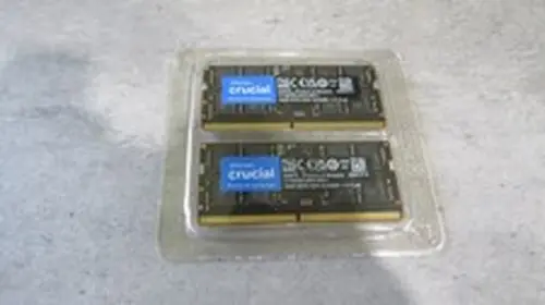 Crucial 32 GB PC5-44800 (DDR5-5600) 1Rx8 Laptop RAM Kit CT16G56C46S5.M8H1