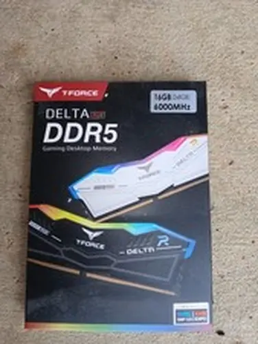 Gaming Desktop Memory T-Force Delta RGB 16GB DDR5 RAM 6000MHz
