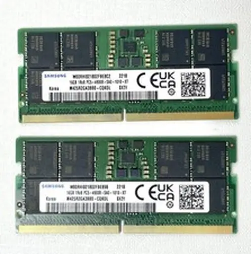 32GB Samsung 16GBx2 DDR5 4800 MHz SODIMM 1Rx8 Laptop Memory RAM M425R2GA3BB0