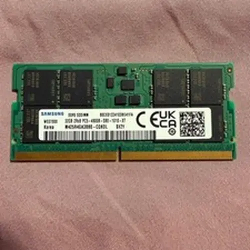 Samsung 32 GB DDR5‑4800 SODIMM Laptop Memory