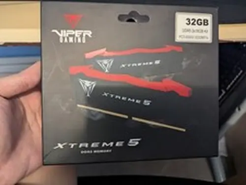 Patriot Viper Xtreme 5 DDR5 DIMM 32GB (2x16GB) 8200MT/s Memory Kit