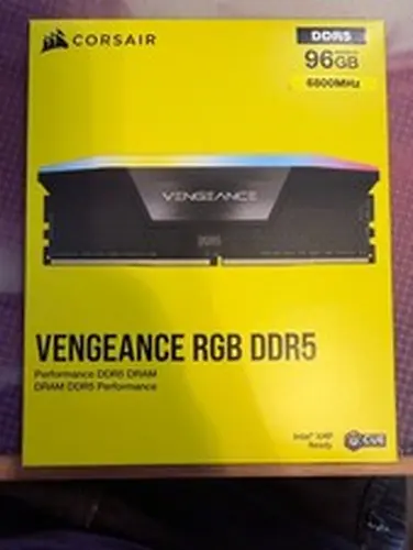 Corsair Vengeance RGB DDR5 RAM 96GB 2x48gb 6800mhz