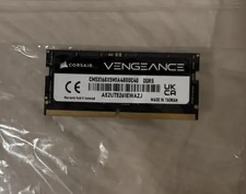 Corsair Vengeance 16 GB DDR5 4800 MHz SODIMM/LAPTOP Memory Module
