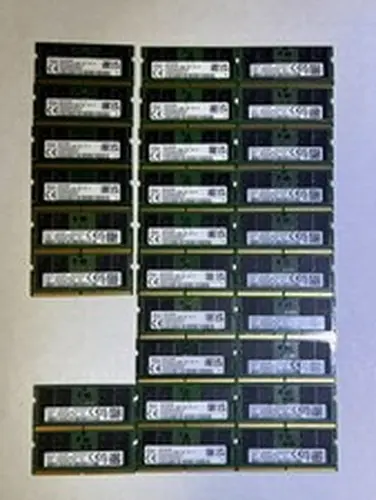 Lot of 28 Modules of 32GB DDR5 RAM Laptop RAM Samsung & SK Hynix Mixed Models