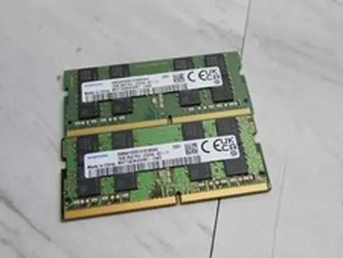 Lot of 2 16GB PC4-3200AA Laptop RAM DDR4 Memory! SAMSUNG 32GB Kit!