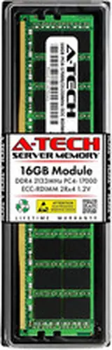NEW 16GB DDR4 2133MHz PC4-17000 2Rx4 ECC Server Memory RAM Module