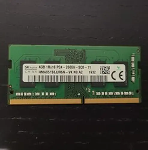 SK hynix 4GB DDR4 2666 PC4-2666V SO-DIMM Laptop RAM HMA851S6JJR6N