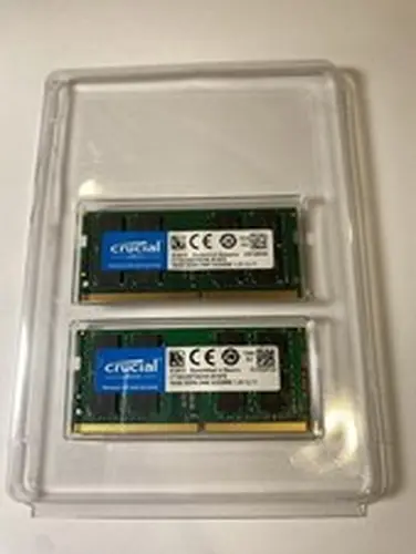 Crucial 32GB (2X16) DDR4 Laptop RAM 2400MHz SO-DIMM CL-17 2Module Kit