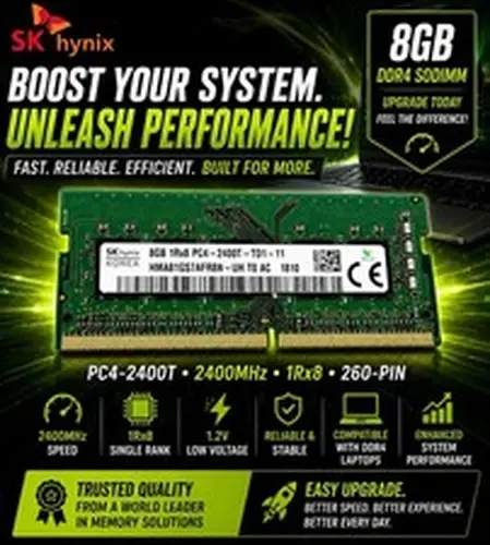 SK Hynix 8gb 1Rx8 PC4-2400T-TD1-11 DDR4 Laptop Memory RAM