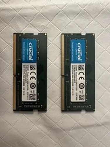 Crucial 16GB DDR4 2666MHz SODIMM Laptop Memory Kit 2x8GB CL19 RAM