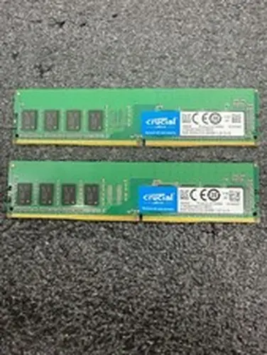 Lot of 2 2x8GB 16GB Crucial CT8G4DFS8213.C8FH1 DDR4-2133 Desktop RAM N-O