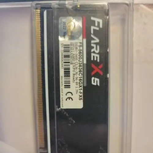 G.Skill Flare X5 DDR5 16GB 1x16GB 5600MT/s CL36 AMD EXPO Desktop Memory, Black