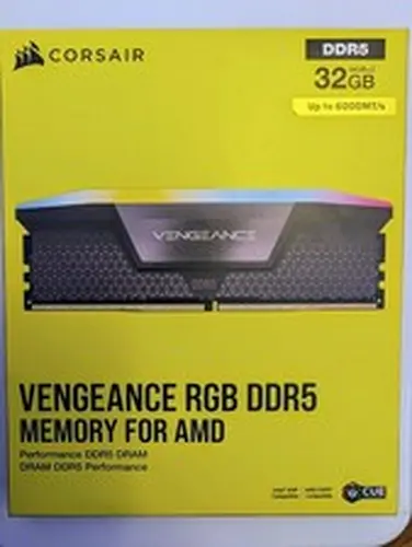Corsair Vengeance RGB 32GB (2x16GB) DDR5 6000MHz CL36 BRAND NEW SEALED ver...