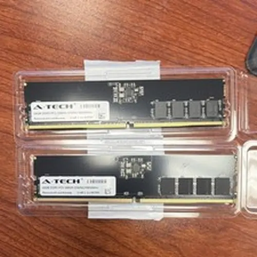 32gb 2 A-Tech 16GB DDR5 DIMM PC5-38400 4800MHz Desktop Memory Module