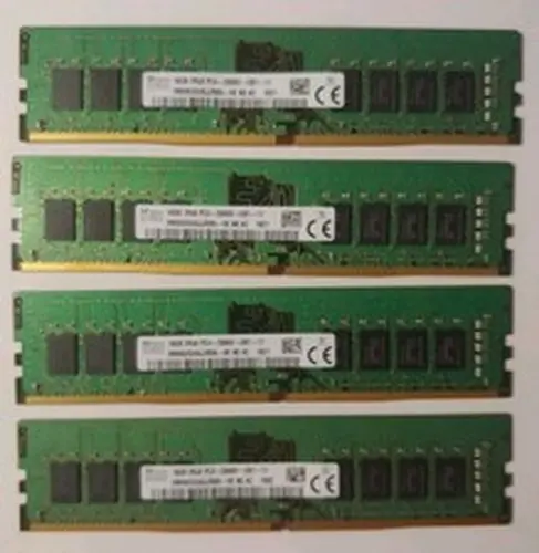 SK Hynix PC4-2666V-UB1-11 64GB 4x16GB RAM DDR4 2666MHz HMA82GU6JJR8N-VK NON-ECC