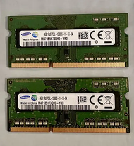 Samsung 8GB 2x4GB DDR3L Laptop RAM Memory PC3L-12800S 1600MHz Kit