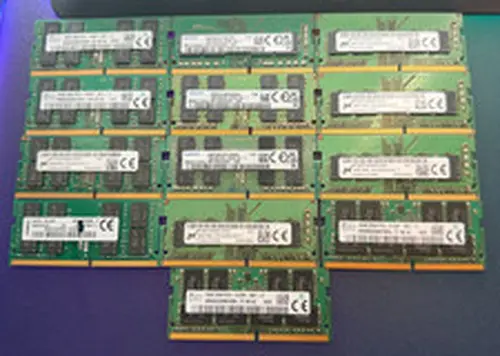 Lot of 13x 16GB DDR4 PC4 Laptop SODIMM Memory Modules RAM. 2400T 3200A 2133P