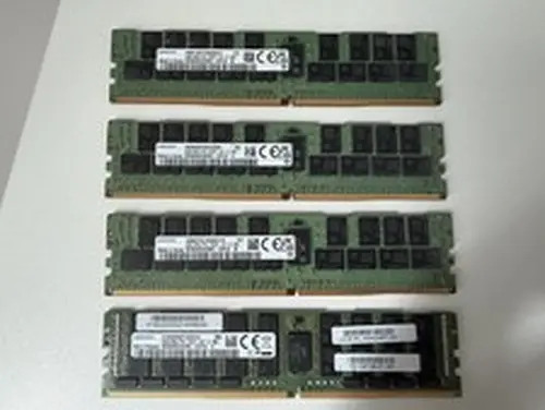 Lot of 4 Samsung 64GB DDR4-2933 ECC RDIMM Server Memory RAM PC4-2933Y 256GBtotal