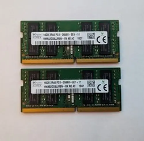 SK Hynix 32GB (2×16GB) DDR4-2666 PC4-21300 SO-DIMM Laptop RAM Kit