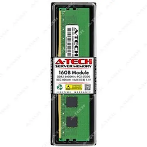 A-Tech 16GB 1Rx8 PC5-51200R DDR5 6400 MHz EC8 RDIMM 288-Pin Server Memory RAM