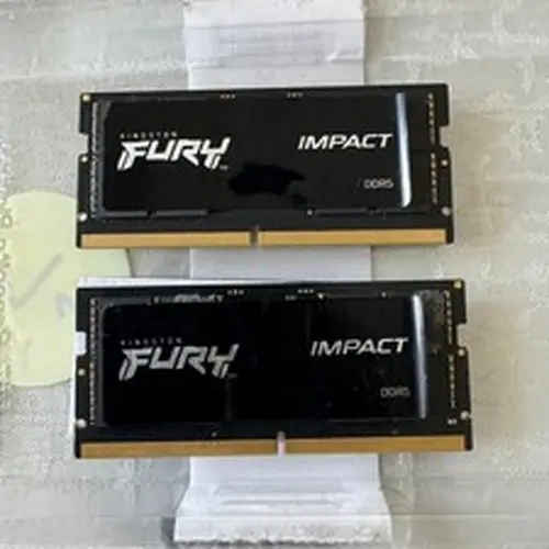Kingston FURY Impact 32GB (2 x 16GB) DDR5-6400 CL38 SODIMM Laptop Memory RAM