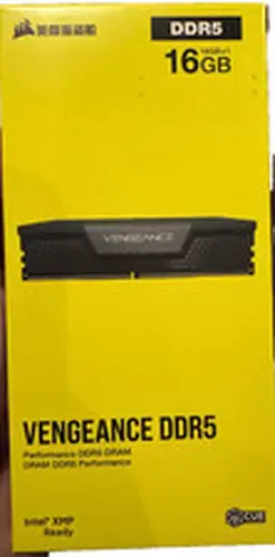 Corsair Gray Vengeance DDR5 1x16Gb EXPO/XMP Compatible 6000MHz CAS 36