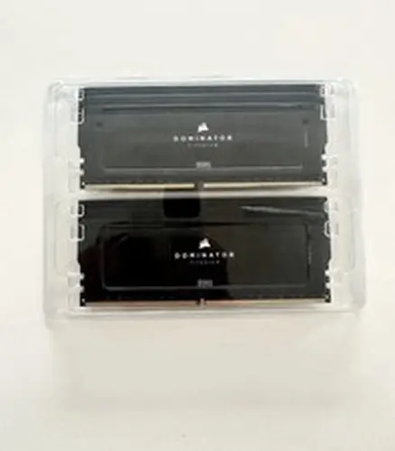 Corsair Dominator Titanium RGB 96GB (2x48GB) DDR5 6600MHz CL32 RAM - Black