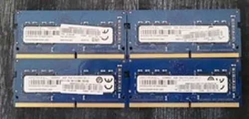 Lot of 4 Ramaxel 8GB DDR4-2400 PC4-19200 SO-DIMM Laptop RAM RMSA3260MB78HAF 32GB