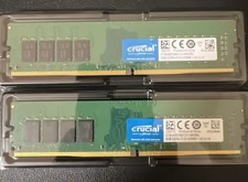 2x Crucial 8GB (16GB Total) DDR4 Desktop Memory Ram: And