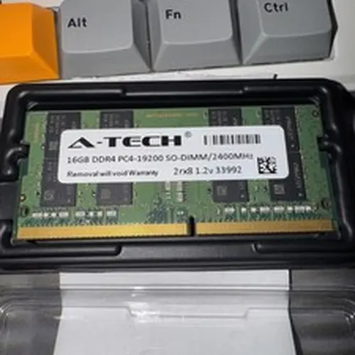 A-Tech 16GB DDR4 PC4-19200 SO-DIMM 2400MHz 2rx8 1.2V RAM Memory