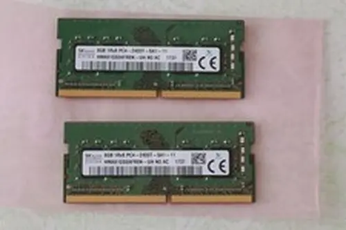 16GB; 2x 8GB DDR4 Memory / PC4-2400 SK Hynix - $50
