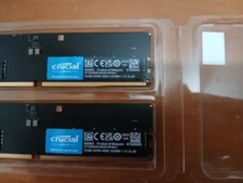 64GB (2x32GB) Crucial Micron DDR5-4800 RAM UDIMM Memory Desktop (CT32G48C40U5)