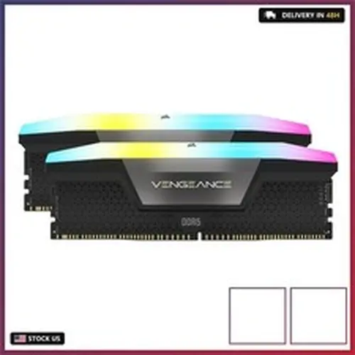 CORSAIR Vengeance RGB DDR5 Light Enhancement Kit (No Physical Memory) – Black