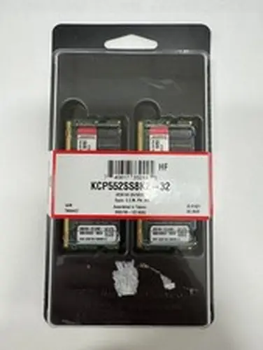 Kingston 32GB Kit (2x 16GB) KCP552SS8K2-32 DDR5 SODIMM 5200 RAM Memory