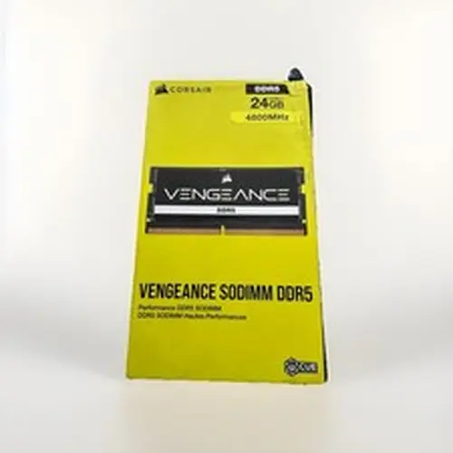Corsair Vengeance DDR5 SODIMM 24GB 4800MT/s CL40 Laptop Memory — New Sealed