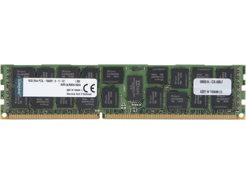 Kingston 16GB ECC Registered DDR3 1333 Server Memory (Server Hynix A) Model KVR13LR9D4/16HA