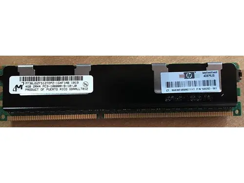 MICRON MT36JSZF51272PZ-1G4F1 4GB DDR3 REG ECC PC3-10600 CL9 512MBX72 256X4 1.5V 240P DIMM