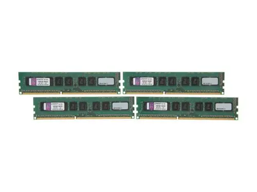 Kingston 32GB (4 x 8GB) ECC Unbuffered DDR3 1600 Server Memory w/TS Model KVR16E11K4/32
