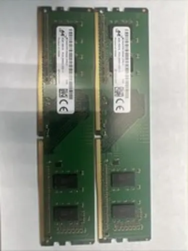 Micron 8 GB (2X4GB)1RX16 PC4-2666V DDR4 Desktop Memory RAM 1RX16