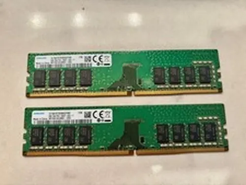 Samsung 16GB Kit (2x8GB) DDR4-2400 PC4-2400T UDIMM Desktop RAM M378A1K43BB2
