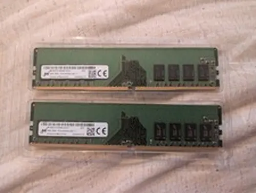 Micron DD4 3200 16gb (2x8gb) Desktop RAM Memory