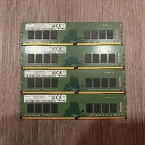 Samsung 64 GB (4x16GB) 2Rx8 PC4-2666V-UB1-11 M378A2K42CB1-CTD Memory DESKTOP RAM