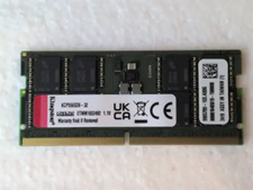 Kingston 32GB DDR5-5600 SODIMM Laptop RAM Memory Module KCP556SD8/32