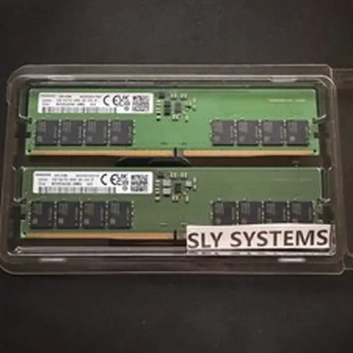 Samsung 32GB (2x16GB) DDR5 UDIMM PC5-5600B 1Rx8 Desktop RAM M323R2GA3EB0-CWM0L