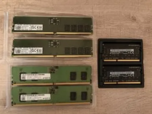 Kingston DDR5 UDIMM 32GB (2x16GB) PC5-5600B 288-Pin ECC RAM K4N59R-MID-K