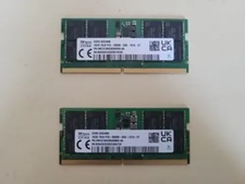 SK Hynix DDR5 32GB (2x16GB) 5600MHz SODIMM PC5-44800 Laptop Memory